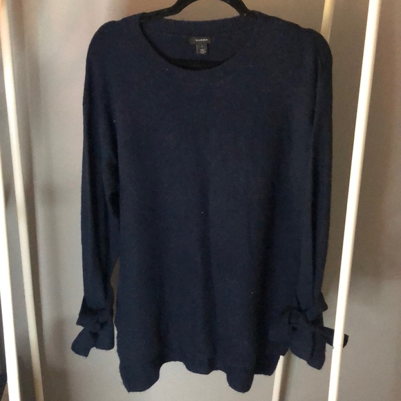 Halogen Tie Bell Sleeve Blouse - Picture 3 of 8